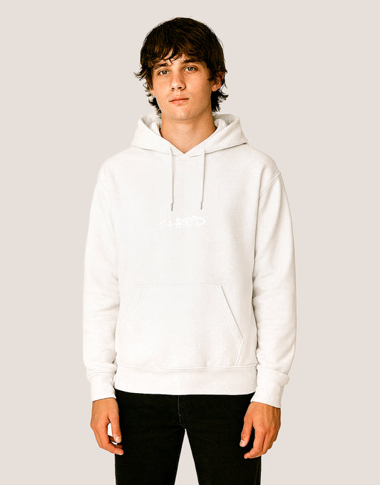 Southsea Shred Academy Stealth Hoodie White