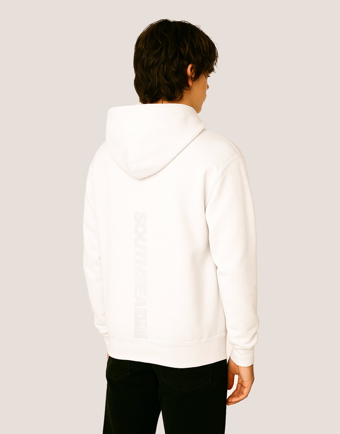 Southsea Shred Academy Stealth Hoodie White