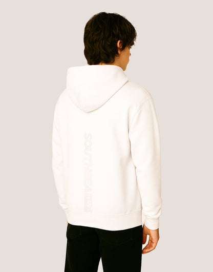 Southsea Shred Academy Stealth Hoodie White