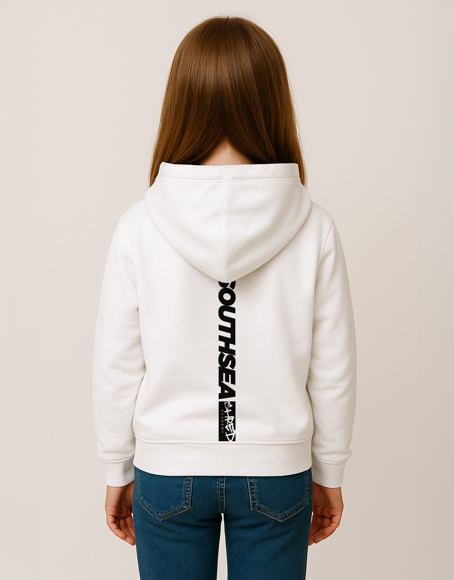 Southsea Shred Academy Youth Hoodie White