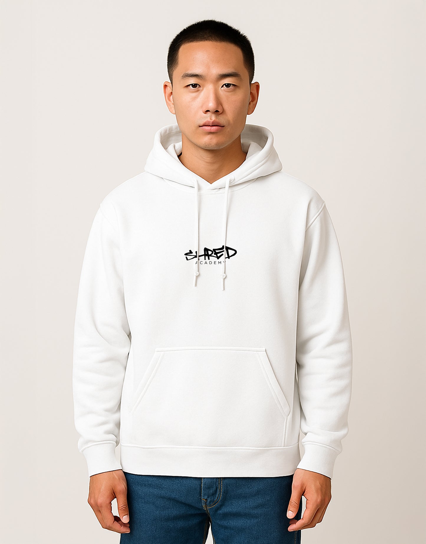 Shred Academy Hoodie White