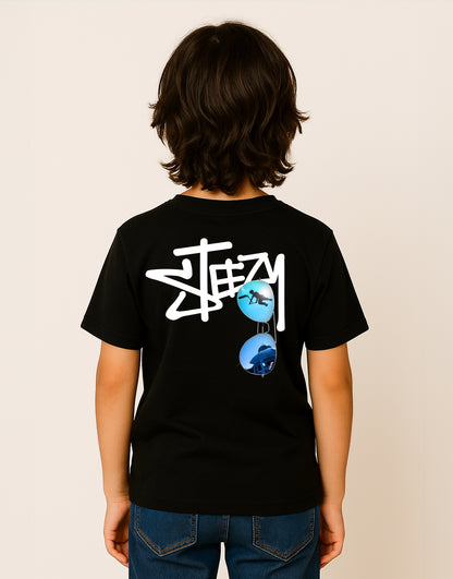 Shred Academy Steezy Coaches Youth Graphic T-Shirt Black