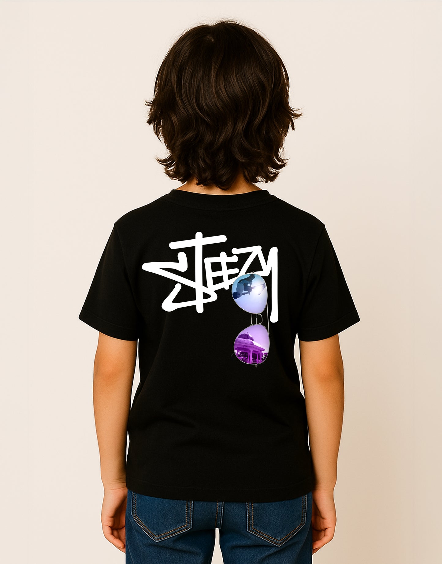 Shred Academy Steezy Coaches Youth Graphic T-Shirt Black