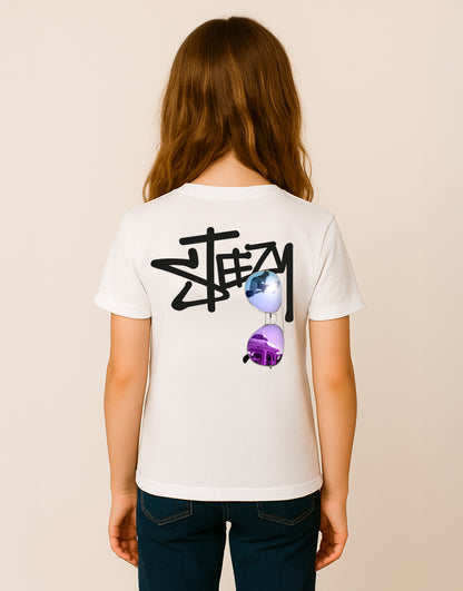 Shred Academy Steezy Coaches Youth Graphic T-Shirt White