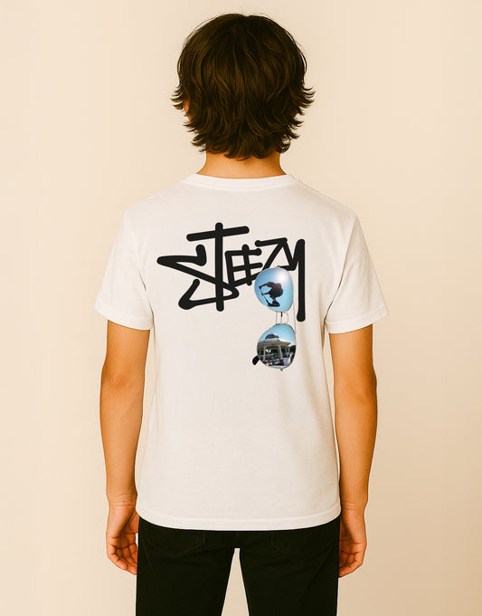 Shred Academy Steezy Coaches Graphic T-Shirt White