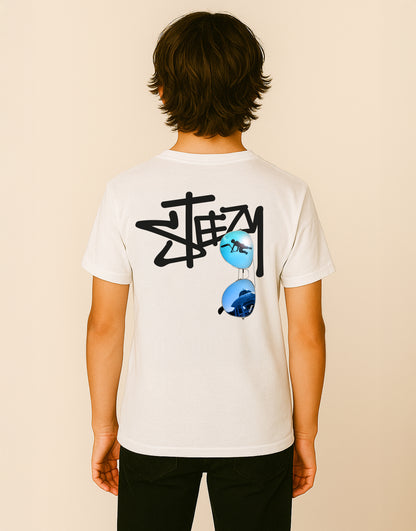 Shred Academy Steezy Coaches Graphic T-Shirt White